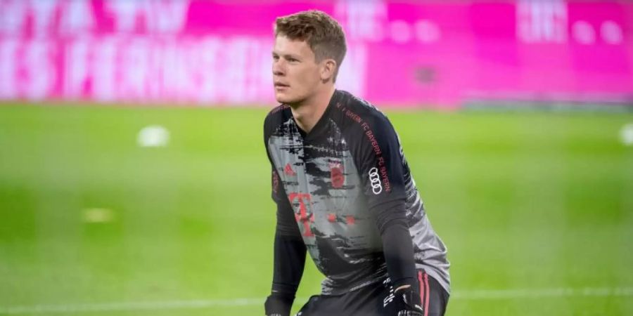 Beim FC Bayern aktuell nur die Nummer drei: Alexander Nübel. Foto: Matthias Balk/dpa