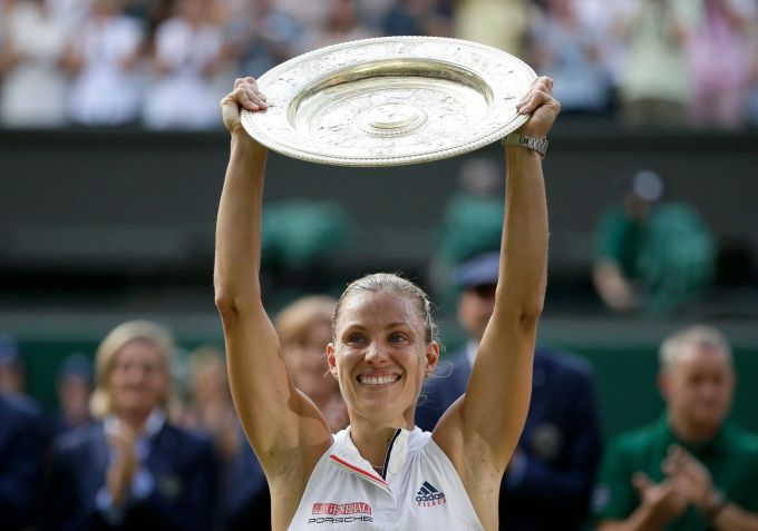 Wimbledon war immer Kerbers Lieblingsturnier. Tim Ireland/AP/dpa Angelique Kerber Wimbledon