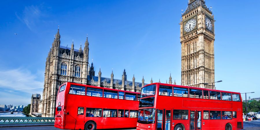 Bus, London, Big Ben