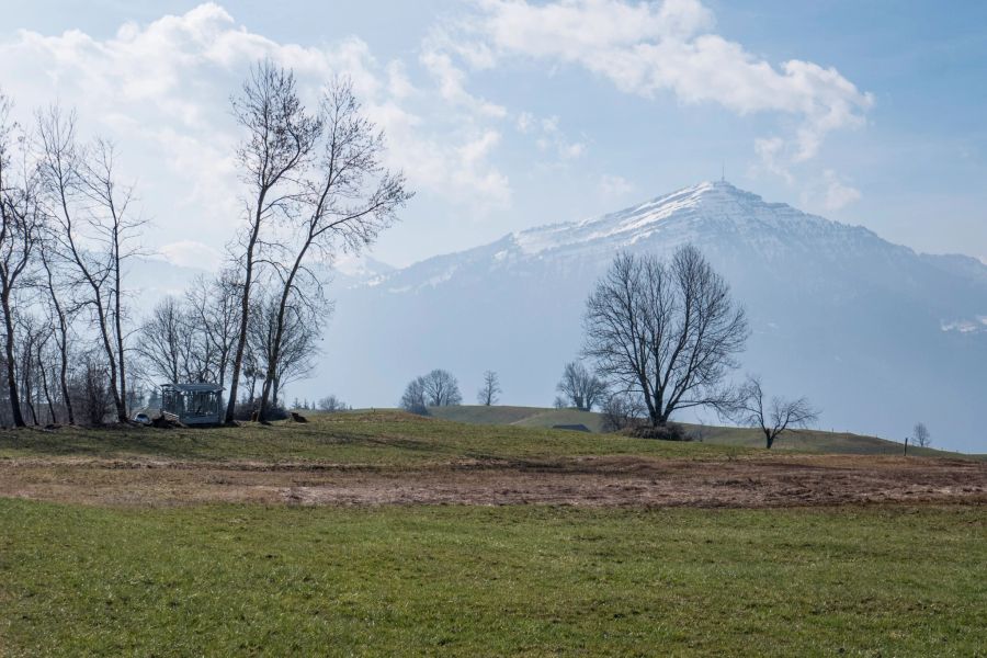 Zugerberg Wanderung Winter