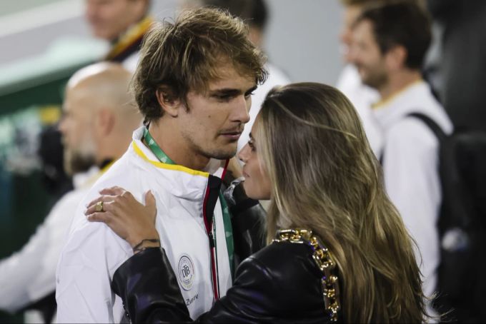 Sophia Thomalla unterstützt Freund Alexander Zverev erstmals bei einem Grand-Slam-Finale. Sophia Thomalla Alexander Zverev