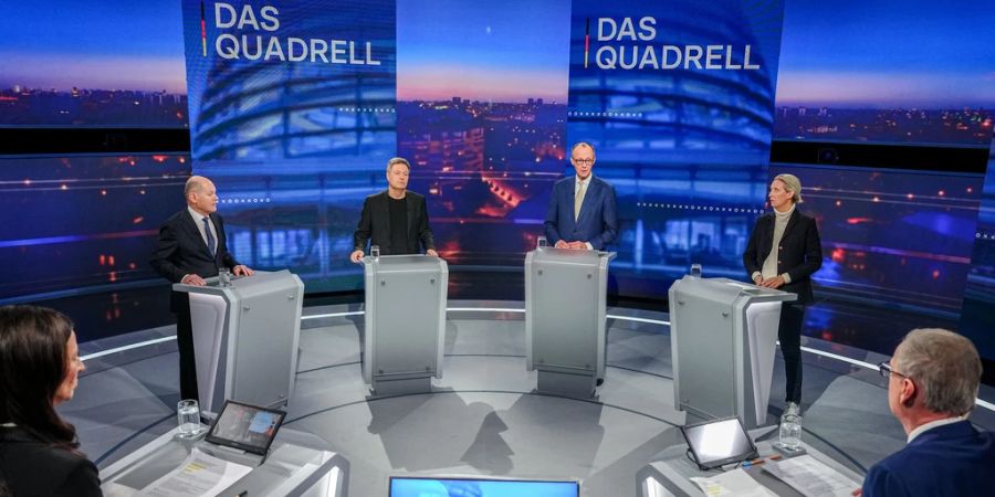 Am Sonntagabend lud RTL kurz vor der Bundestagswahl zum Quadrell.