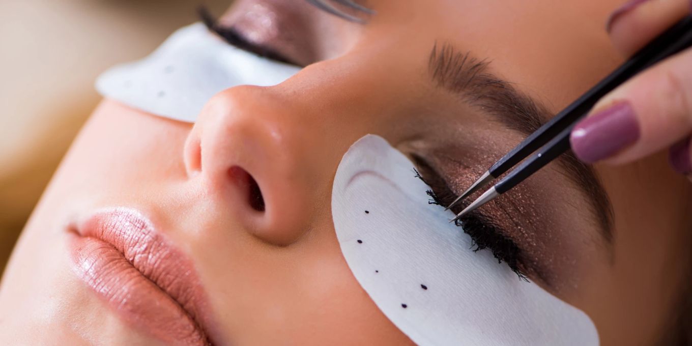 100 Paar Wimpernverlängerungs-Pads – Fusselfreie Gel-Augenklappen Mit Kollagen, Einzeln Verpackt