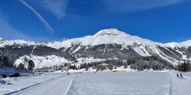 Oberengadin Loipe Langlauf