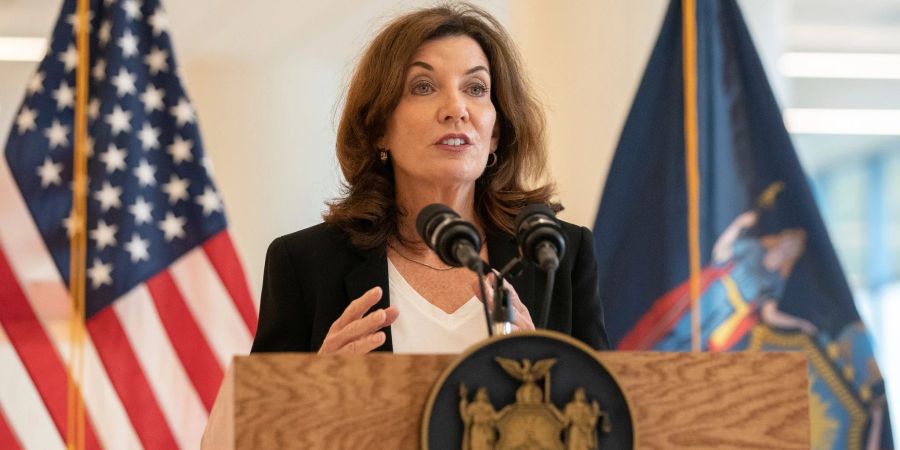 Gouverneurin Kathy Hochul äusserte sich «entsetzt und schockiert» über die «sinnlose Tötung» des Häftlings. (Archivbild)