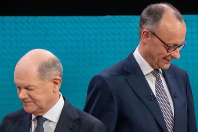 Olaf Scholz Friedrich Merz