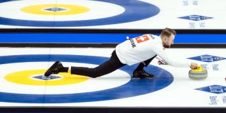 Auf Kurs - Schweizer holen gegen Deutsche 6. Sieg an der Curling-WM Auf Kurs - Schweizer holen gegen Deutsche 6. Sieg an der Curling-WM