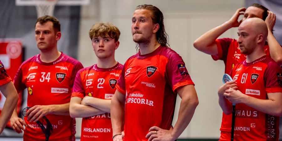 Spieler von Floorball Köniz