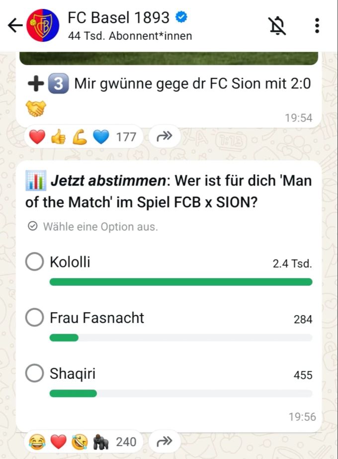 Der FCB zieht die Lacher der Fans auf seine Seite – in schlechtem Stil. FC Basel