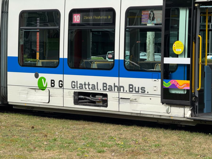 Im Tram wurde niemand verletzt.