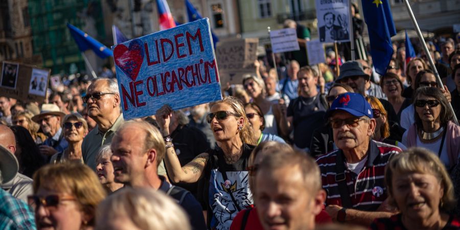 Demonstration Prag