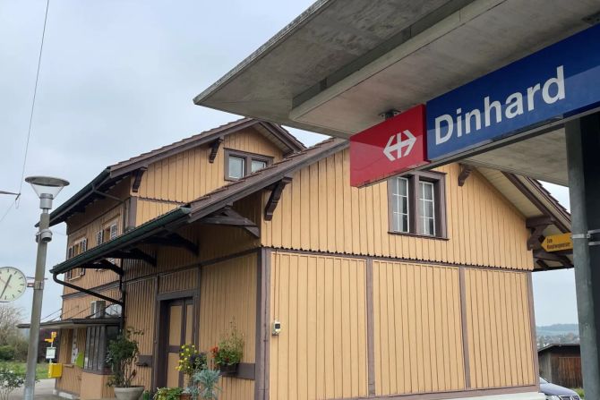 Gemeinde sauer: SBB schliesst das Bahnhof-WC in Dinhard