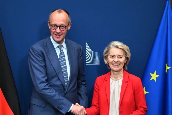 merz von der leyen