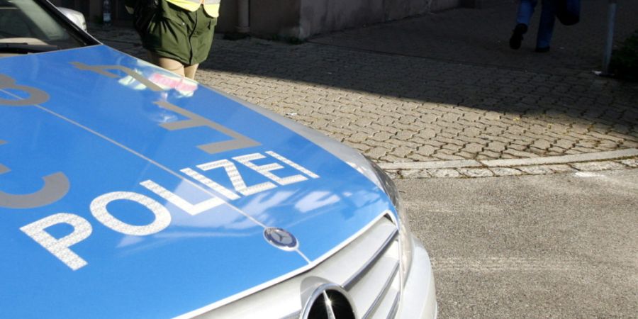 Die deutsche Polizei konnte den Täter noch nicht fassen. (Symbolbild)