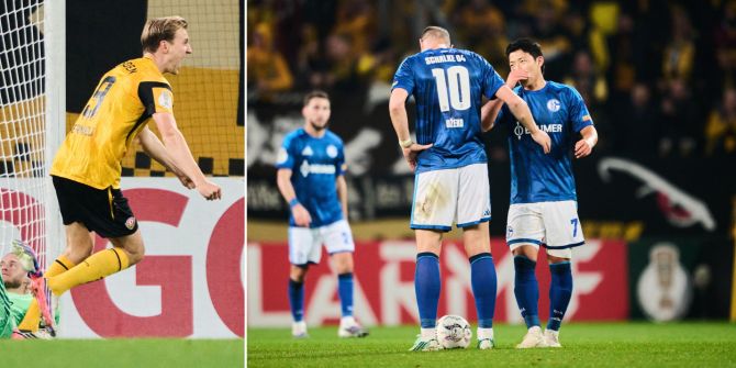 DFB Pokal Dresden Schalke
