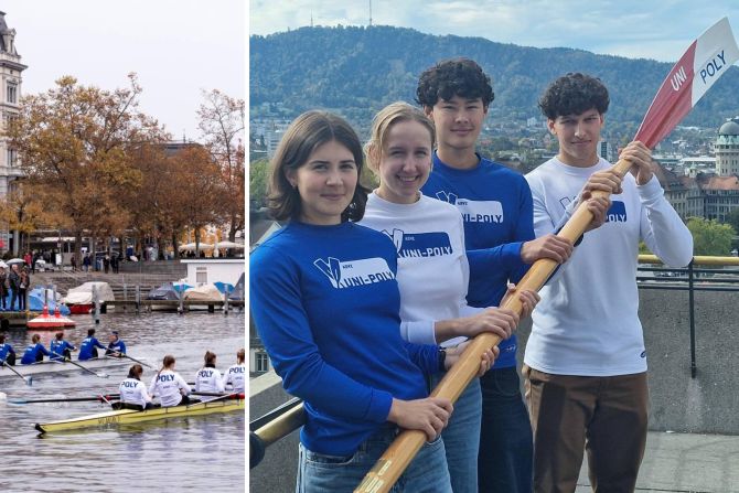 Uni Zürich und ETH messen sich im Ruderwettkampf
