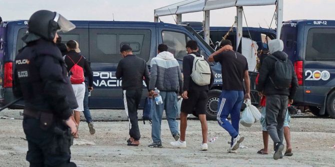 Ceuta Migranten