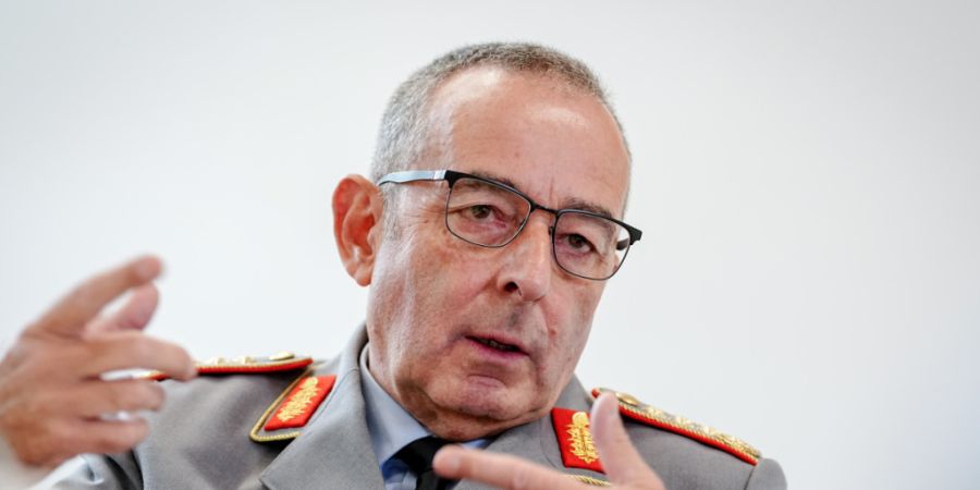 ARCHIV - Deutschlands ranghöchster Soldat, Carsten Breuer. Foto: Kay Nietfeld/dpa