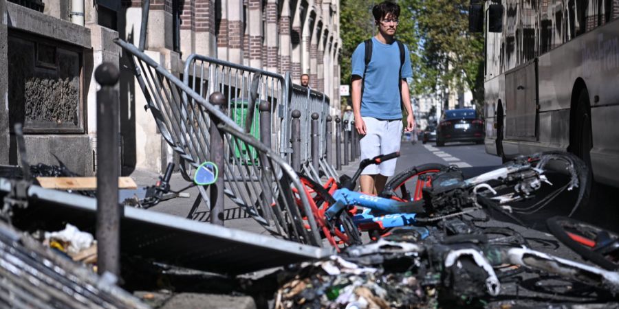Frankreich Schülerproteste
