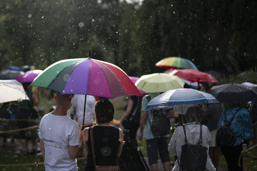 Auch in der kommenden Woche wird man den Regenschirm nicht sonderlich oft brauchen.
