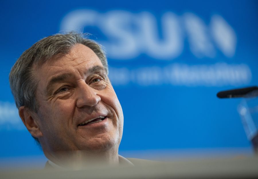 Söder blieb unverletzt – der 31-jährige Angreifer wurde festgenommen.