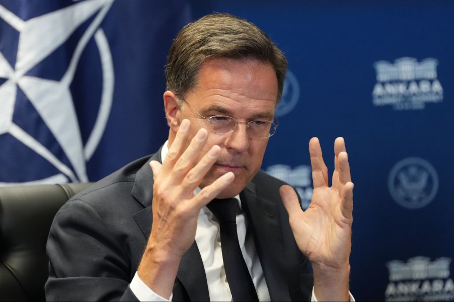 So auch Nato-Generalsekretär Mark Rutte.