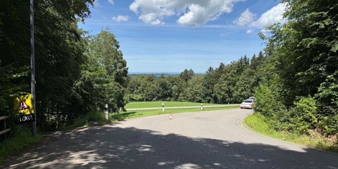 Unfallstelle Flawil