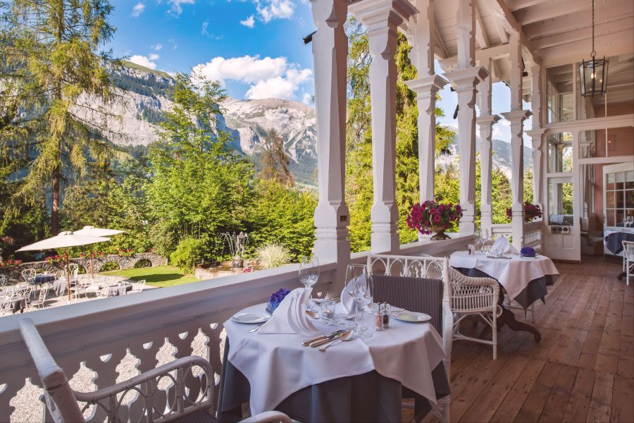 Schweizerhof Flims Veranda