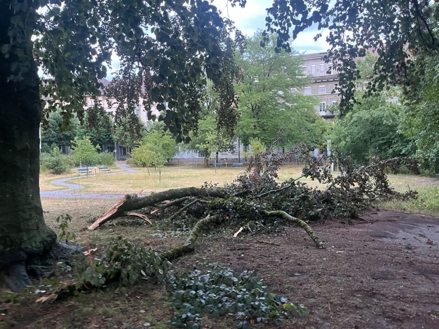 Bern Unwetter
