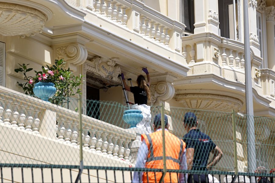 Die Explosion vor einem Wohnhaus in Monaco gilt als gezielter Mordanschlag.