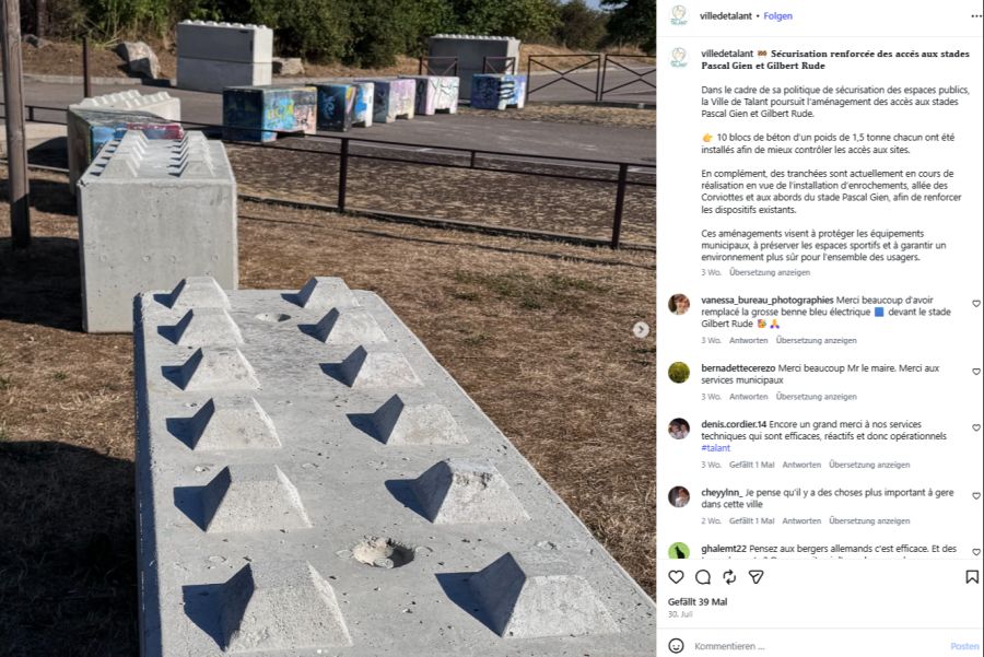 Beton- und Steinklötze sollen künftig verhindern ...