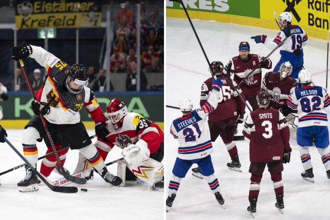 Eishockey-WM Deutschland Österreich USA