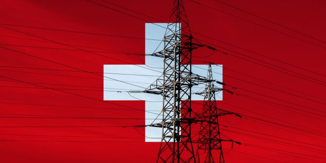 Strom Schweiz Flagge