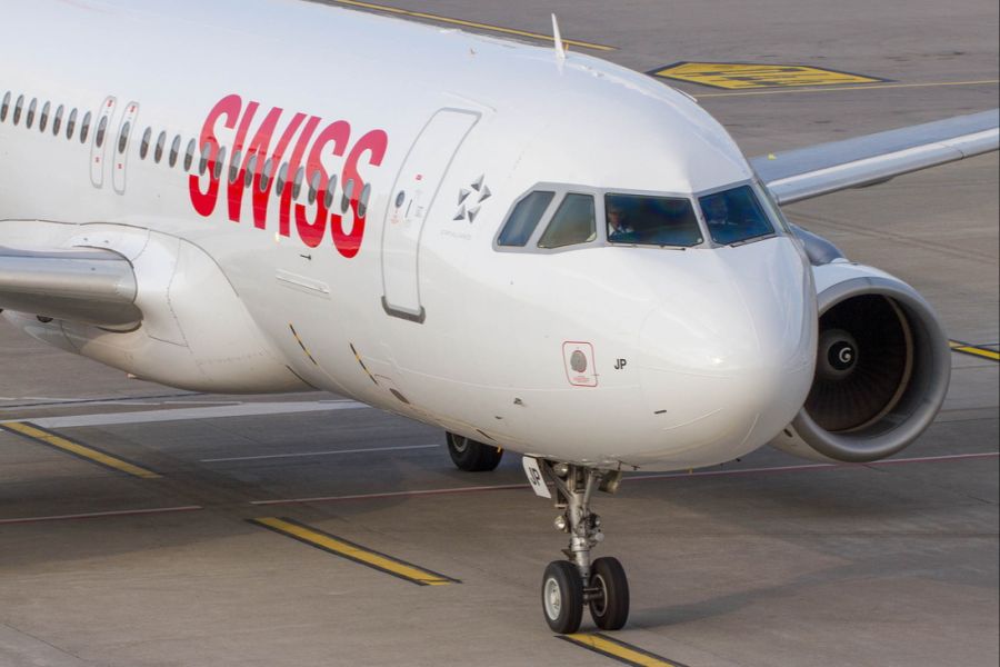 Flugzeug swiss