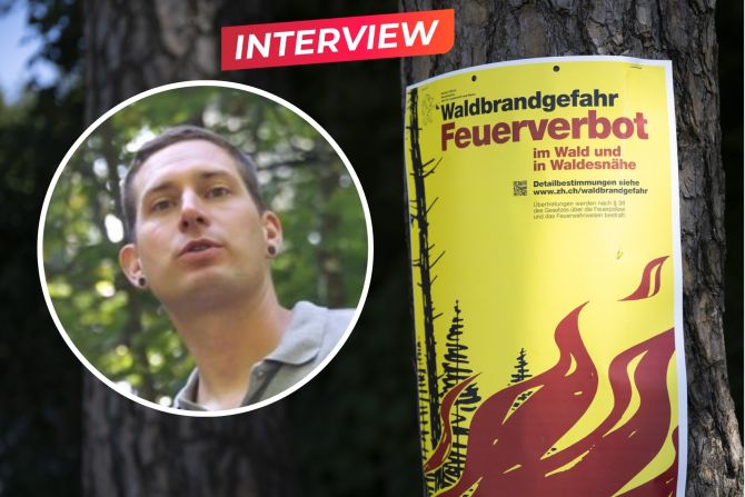 Brandgefahr in Zürich