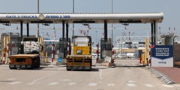 Aschdod Hafen Israel LKW