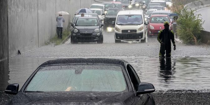 Lombardei Unwetter