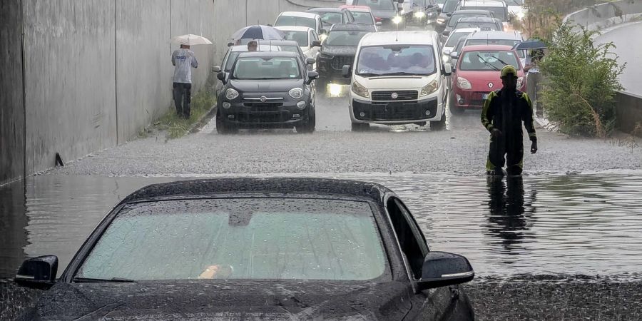 Lombardei Unwetter