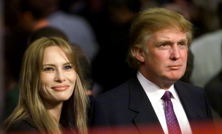 Hier sind Donald und Melania zwei Jahre zusammen. (Archivbild)