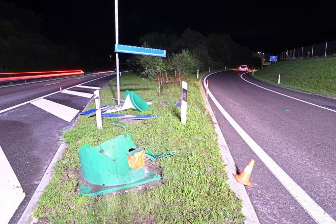 Beim Unfall entstand ein Sachschaden von ca. 25'000 Franken. Unfall