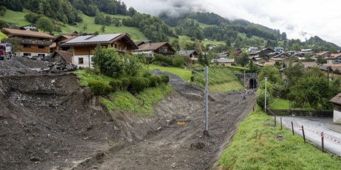 Das schwere Unwetter im August hat die Bahninfrastruktur in Brienz teils vollständig zerstört. Brienz
