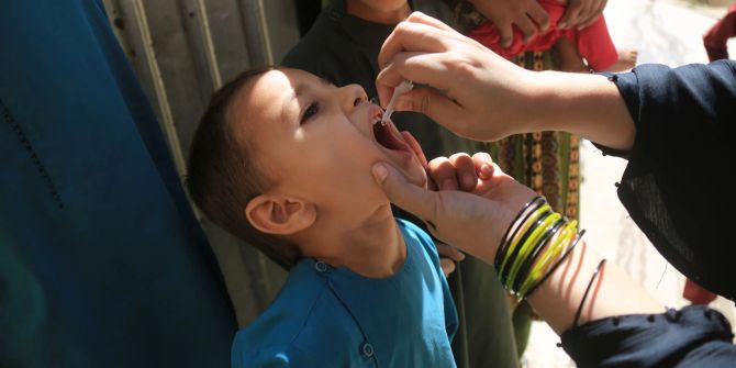 Impfkampagne gegen Polio Afghanistan