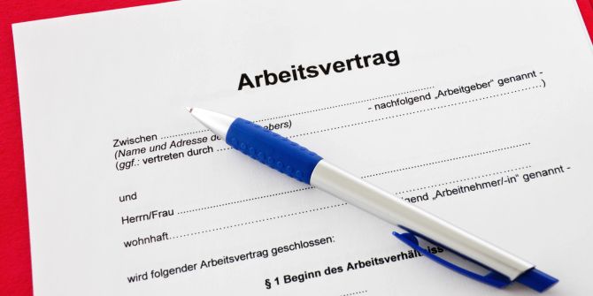 Arbeitsvertrag