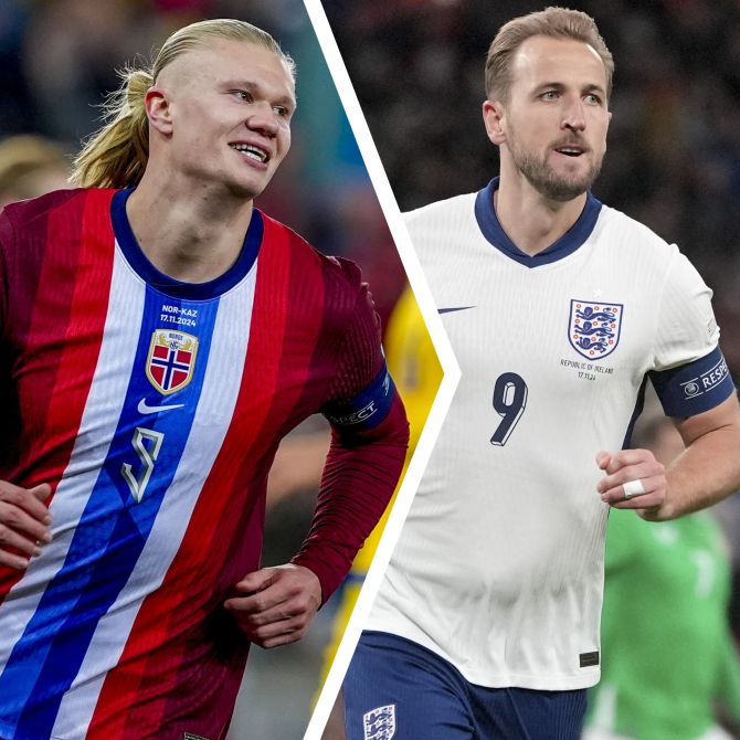 Nations League Haaland Kane