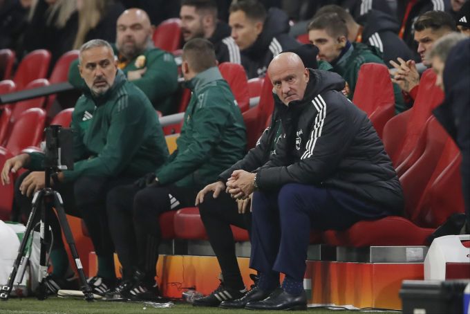Ungarns Nationaltrainer Marco Rossi. Ungarn Nations League