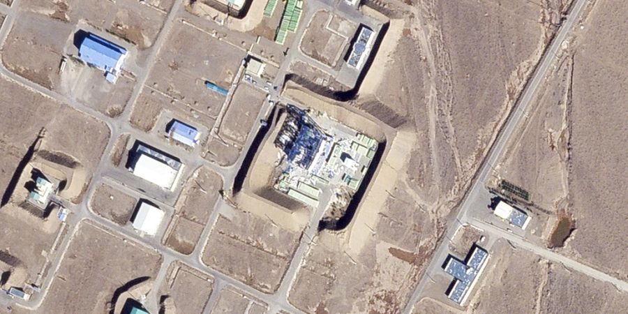 iran militarstation bombardiert