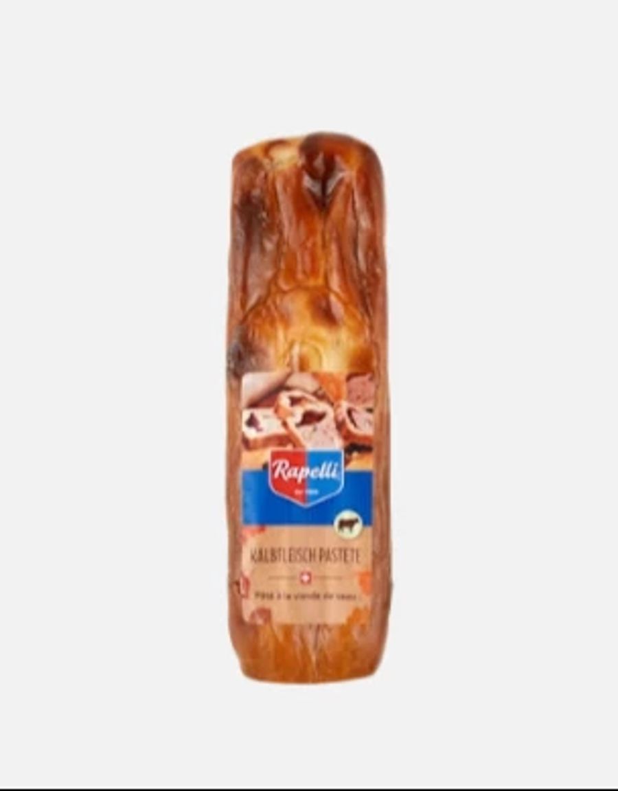 Gleiches gilt für diese Pastete, die die Migros verkauft.