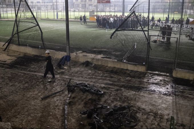 Bei einem Raketenangriff auf die Golanhöhen starben 12 junge Menschen.ö Israel Hisbollah