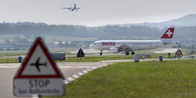 Flughafen Zürich Rollfeld