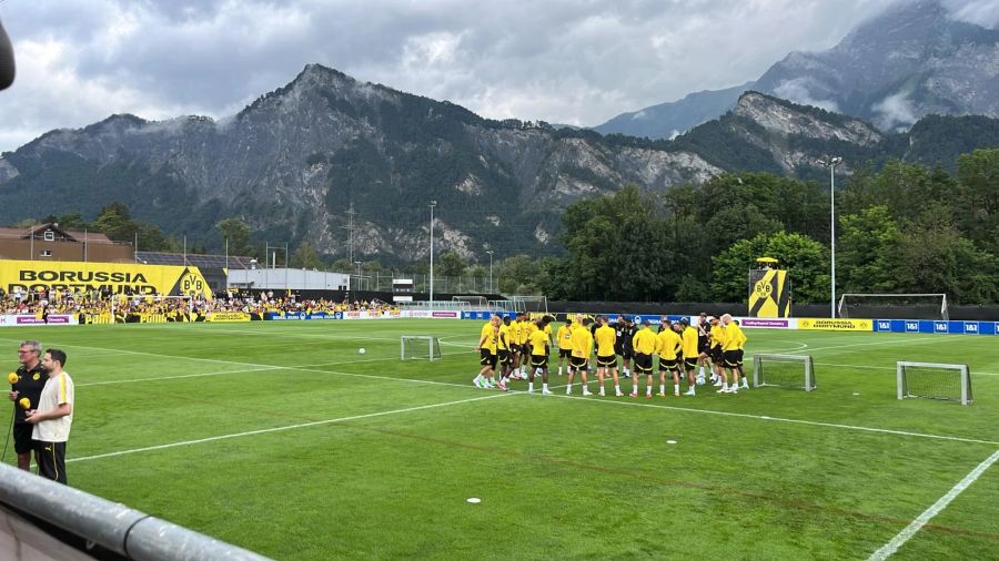 Der BVB trainiert in Bad Ragaz.